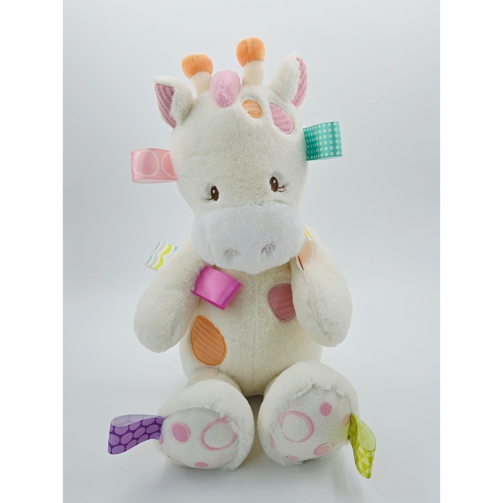 Mary Meyer Taggies Signature Collection Tilly Giraffe Plush Sensory Ribbon Toy